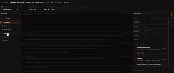 Outbox Sequences — first contact, then the follow-ups, on a cadence you set